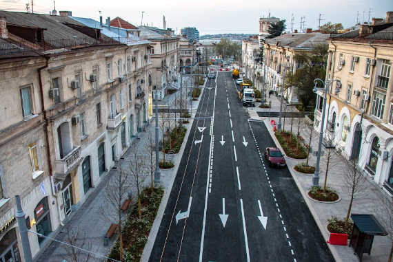 улица Большая Морская в Севастополе