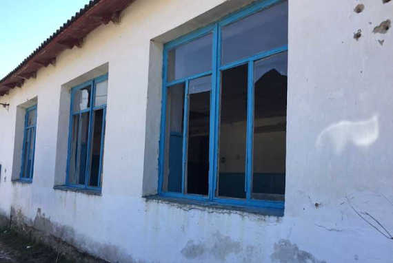 клуб в селе Тыловое в Байдарской долине
