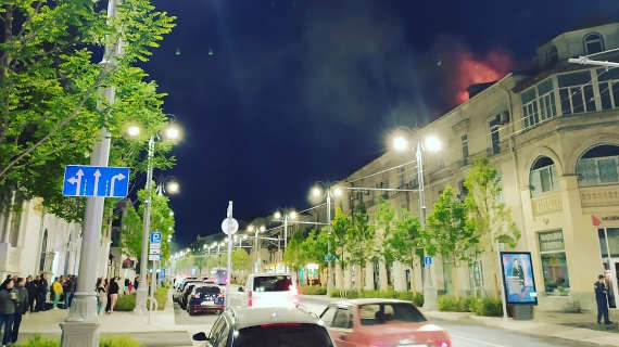 Ночью на Большой Морской горел дом