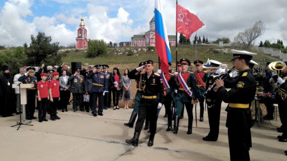 В Юхариной балке 7 мая открыли филиал парка «Патриот», в котором выставлены образцы военной техники. 