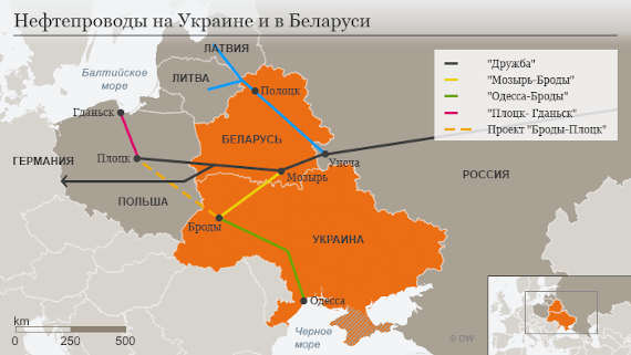 нефтепровод Одесса - Броды