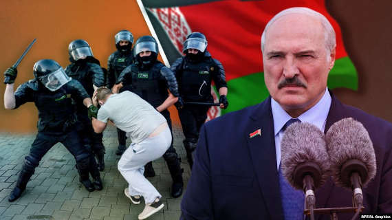 Лукашенко и протесты