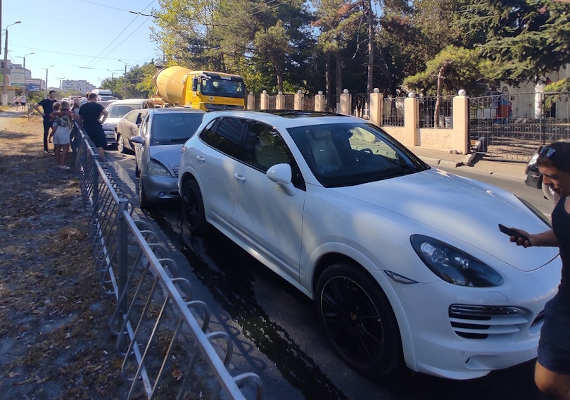  в Севастополе случилось массовое ДТП