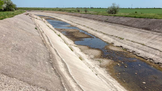 прекращение поставок днепровской воды на аннексированный полуостров