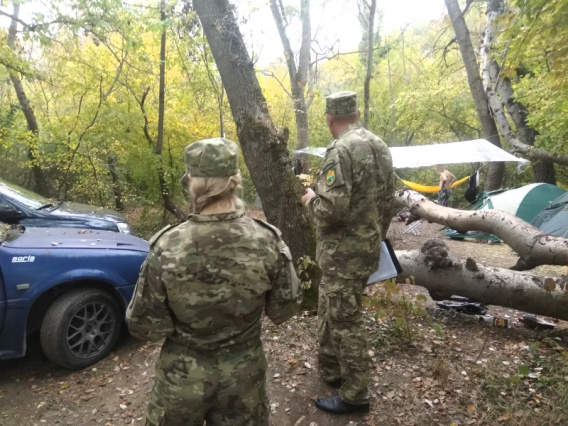 В водоохранной зоне реки Черной выявлены нарушения стоянки автомобилей