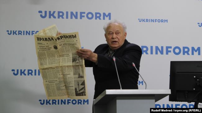 Петр Вольвач на пресс-конференции