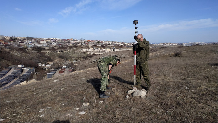 Земельный участок, входящий в границы ОКН в Делагардовой балке