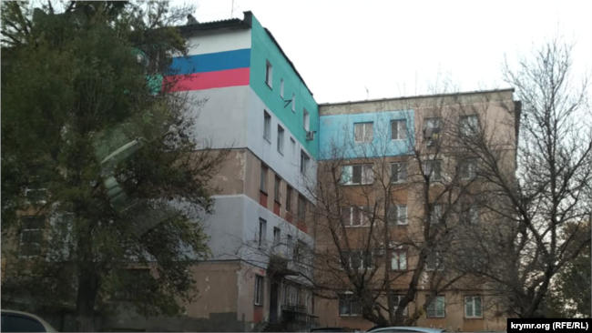 Общежитие на улице Русской в Симферополе