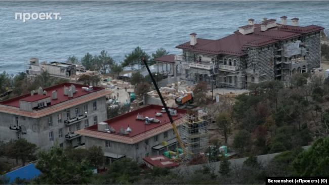 Имение Аркадия Ротенберга на мысе Сарыч в Крыму