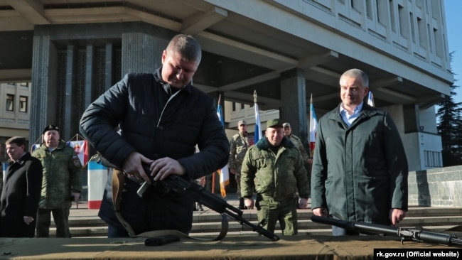 Михаил Шеремет и Сергей Аксенов