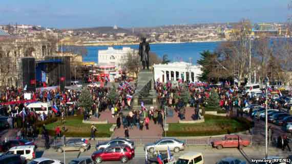 митинг в Севастополе