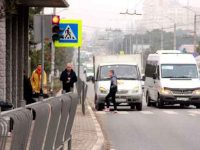 В Севастополе водители останавливаются на пешеходном переходе для разгрузки товара (фото)