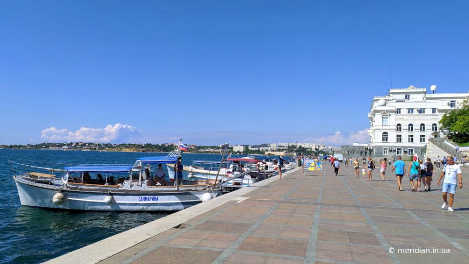 набережная Корнилова в Севастополе