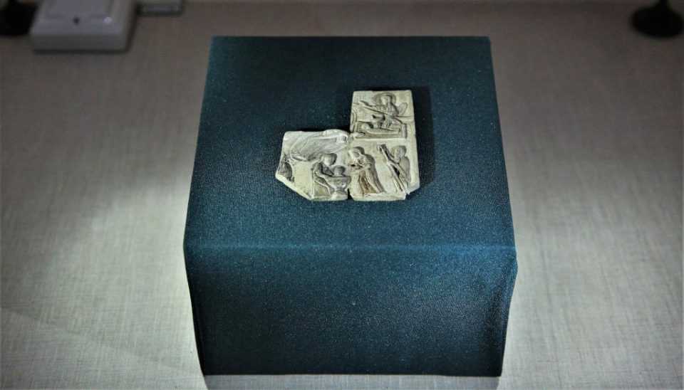 В музее-заповеднике «Херсонес Таврический» открылась капсульная выставка одного экспоната «Образы Рождества на византийской иконе из Херсонеса».