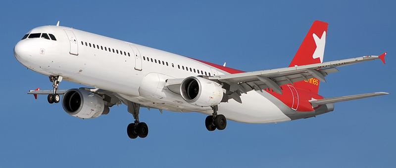 Airbus-321 компании Nordwind