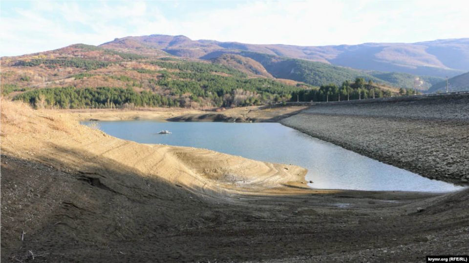 Счастливенское водохранилище в Ялте