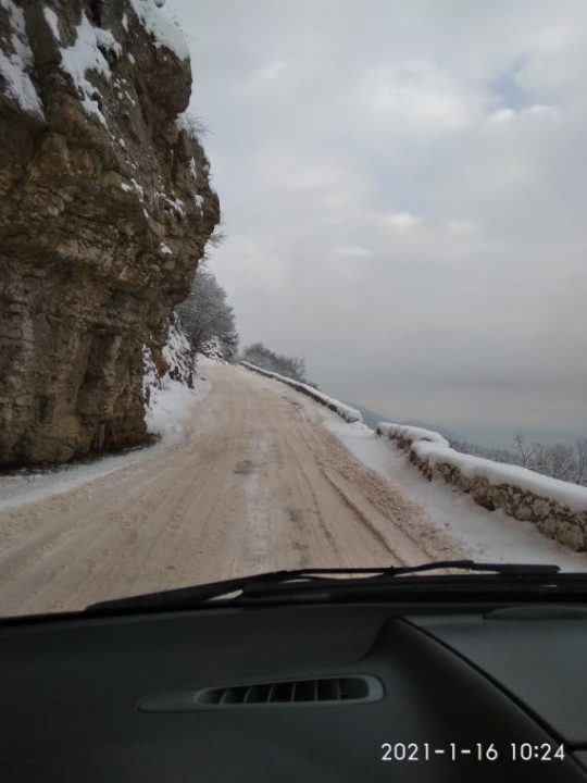 дорога на Ай-петри со стороны Ялты