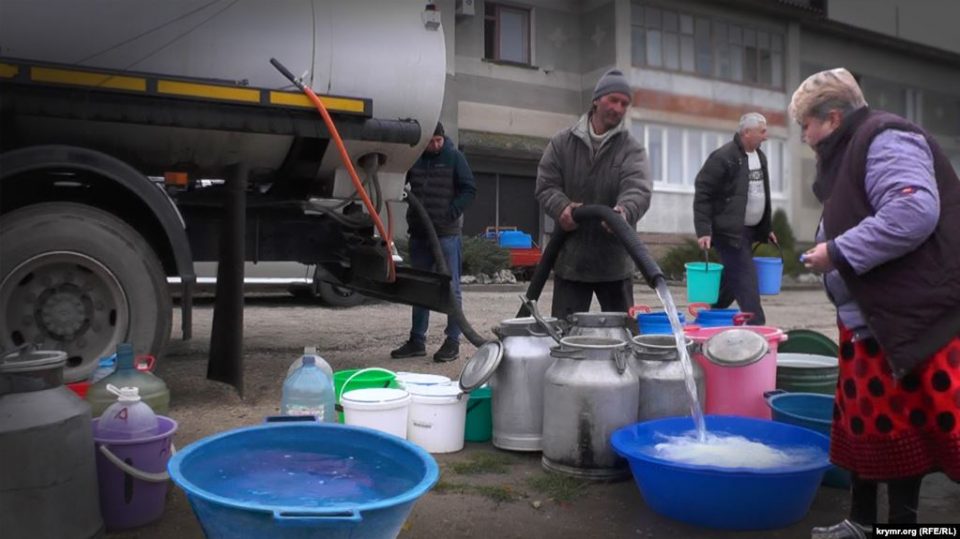 подвоз воды в селе Зеленогорское