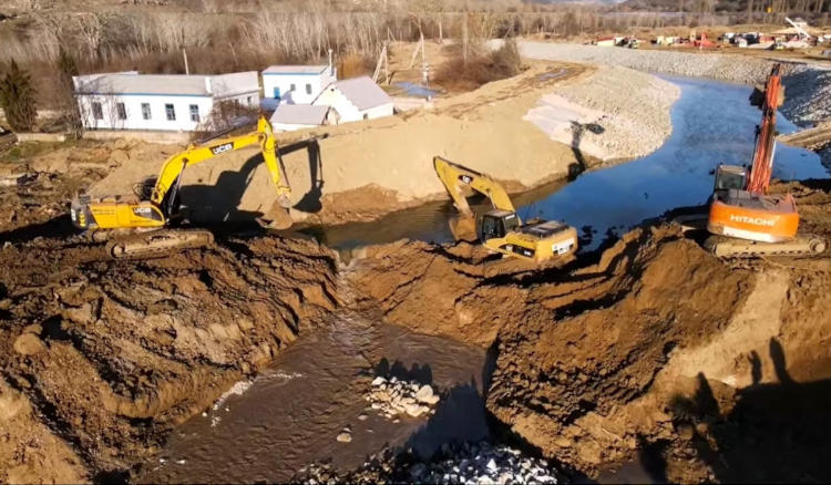строительство водозабора на реке Бельбек в Севастополе