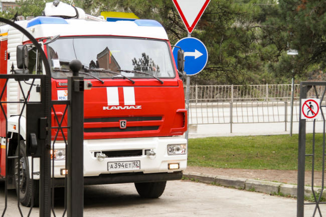 спасатели потушили сегодня пожар