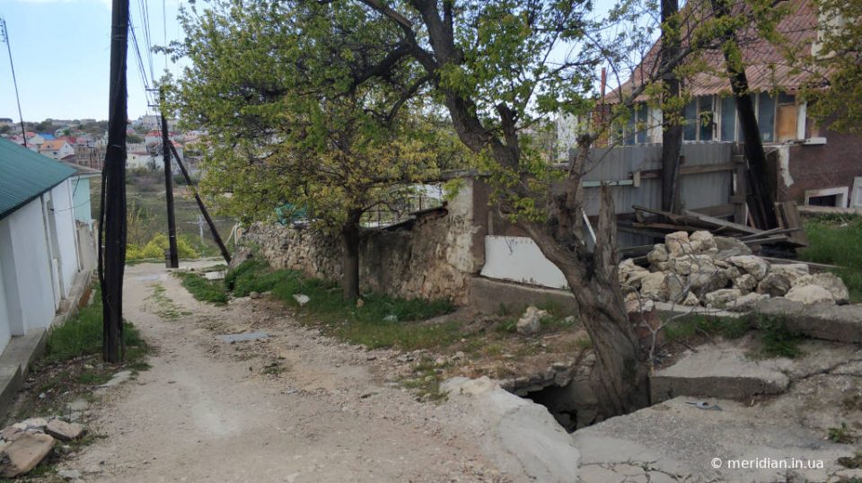 грунтовые дороги в частном секторе Севастополя