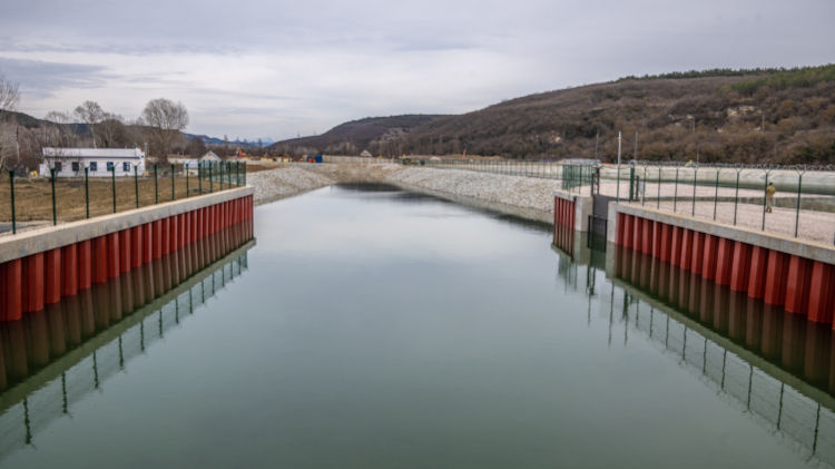 Водозабор на реке Бельбек в Севастополе