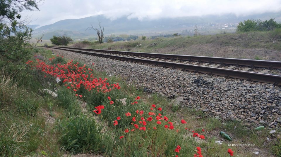 железнодорожные пути в Севастополе