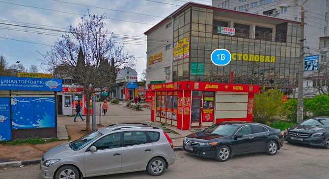 в торгово-офисном здании, расположенном по адресу: г. Севастополь, ул. Адмирала Фадеева, 1-В