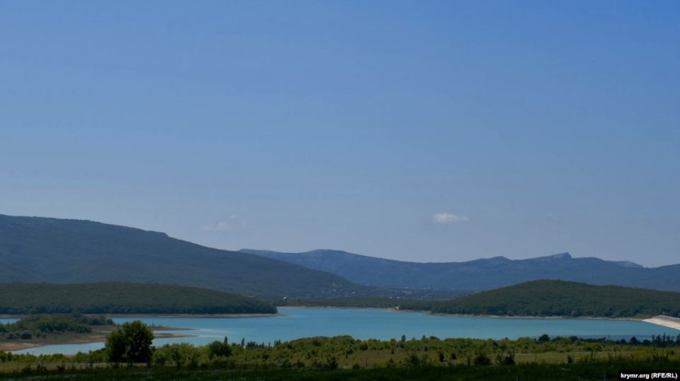 Наполнение Чернореченского водохранилища