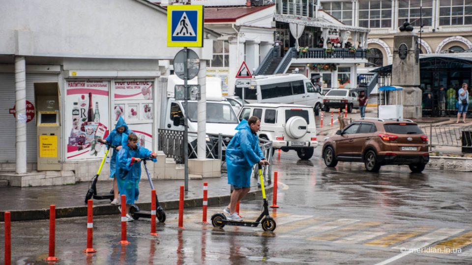 дождь в Севастополе