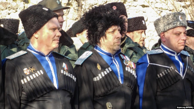 Казаки в Севастополе,