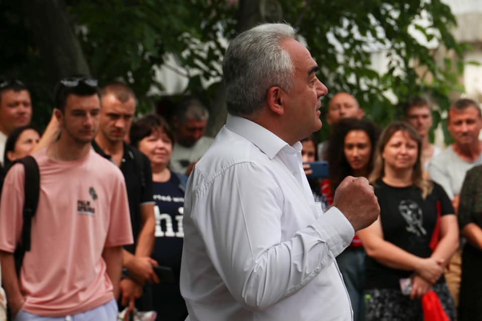 мэр города Саки Александр Овдиенко