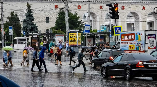 Ливни и грозы ожидаются в Крыму