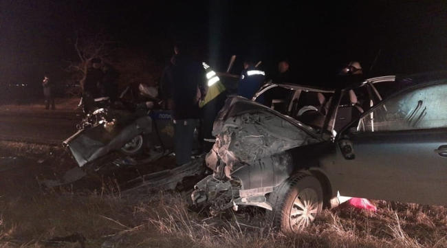 гибель трех полицейских в ДТП на востоке Крыма