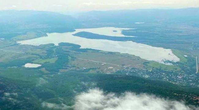 водохранилище в Крыму