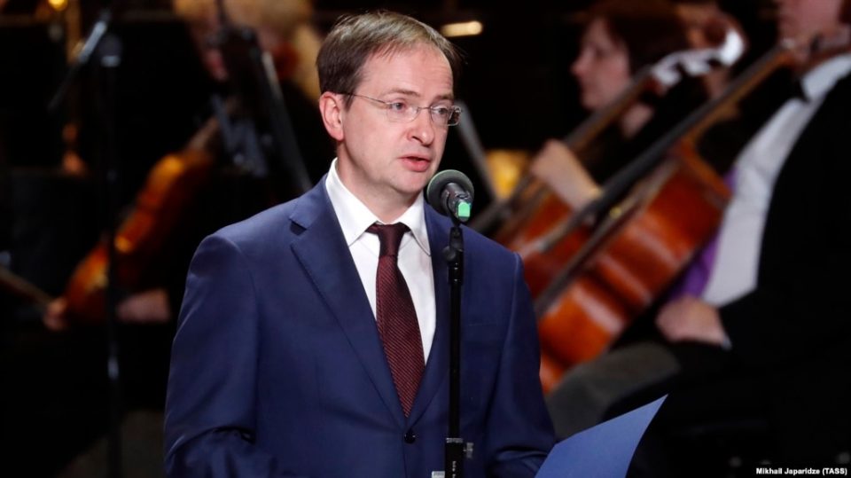 Бывший министр культуры Владимир Мединский в