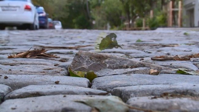 Брусчатку на улице Суворова в Севастополе будут перекладывать