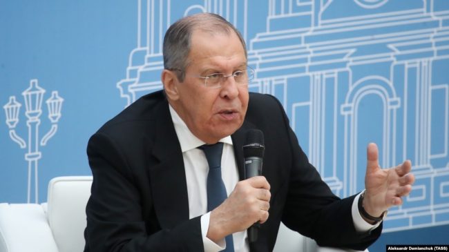 Министр иностранных дел России Сергей Лавров