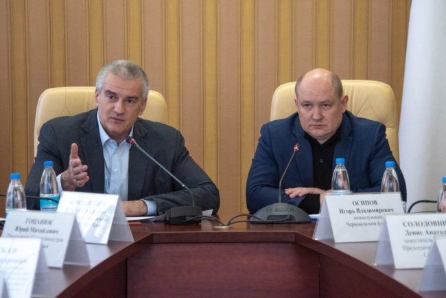 Сергей Аксенов и Михаил Развожаев