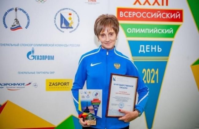 Учитель физической культуры в севастопольской школе №45 Светлана Гончарова стала рекордсменкой России в беге на 60 метров