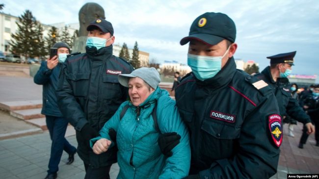 задержания активистов в России