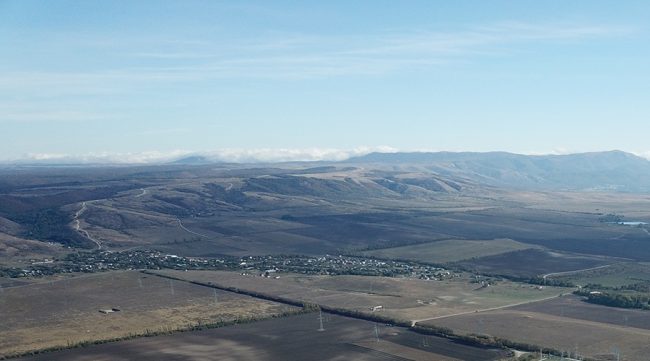 в селе Заречном Крым