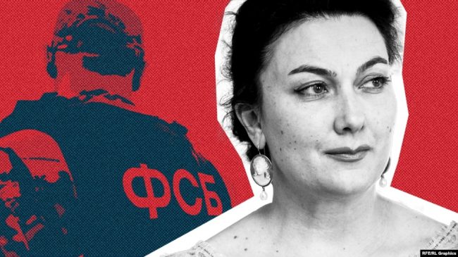бывшая российская глава Министерства культуры Крыма Арина Новосельская