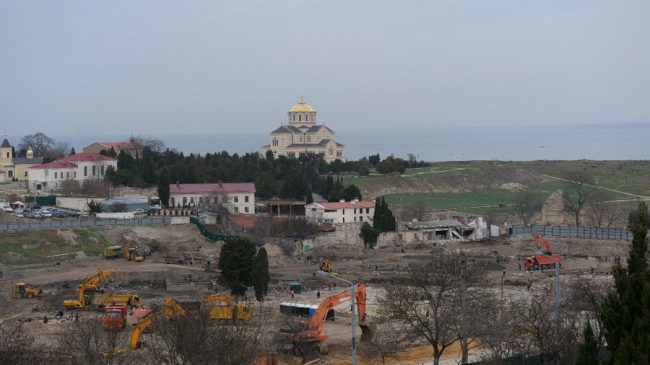 ради «Нового Херсонеса» сносят столетние здания школы водолазов
