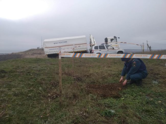 операция по обезвреживанию взрывоопасных предметов