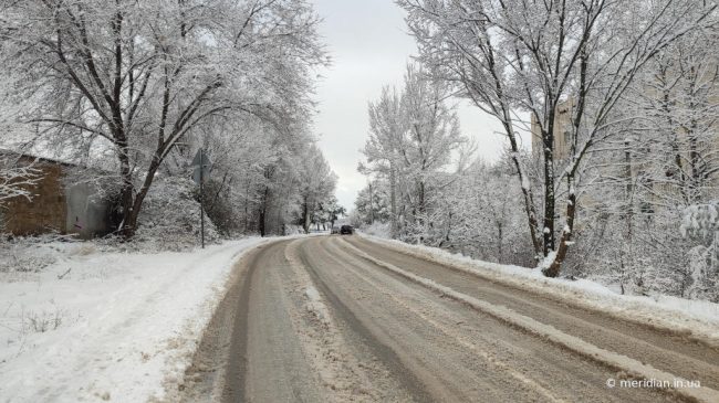 снег в Севастополе