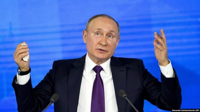 президент России Владимир Путин