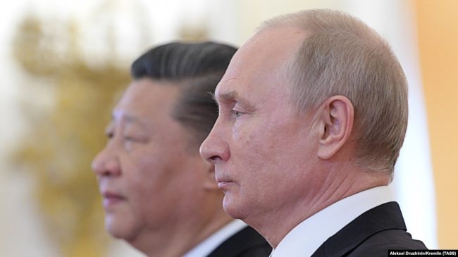Владимир Путин и Си Цзиньпин