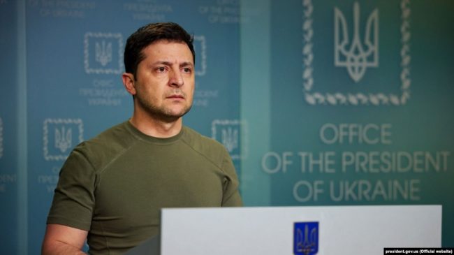 Президент Украины Владимир Зеленский