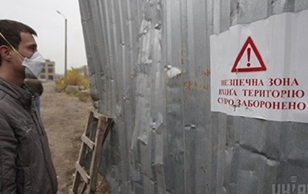 Снаряд россиян попал в пункт захоронения радиоактивных отходов под Киевом